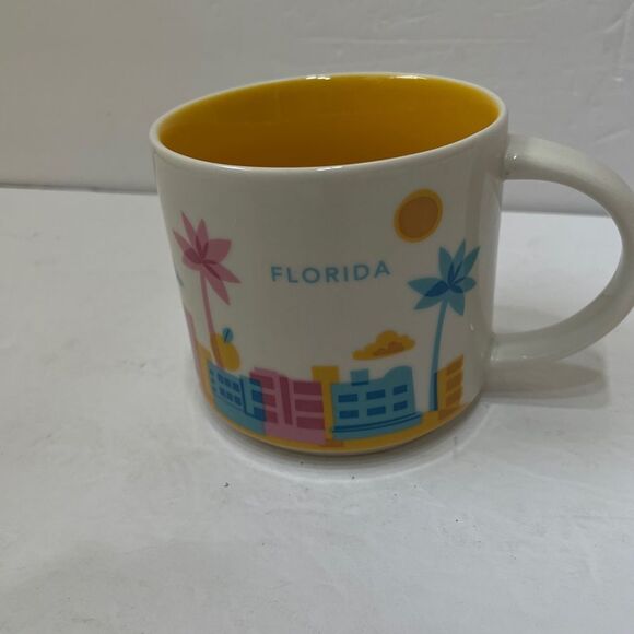 STARBUCKS YOU ARE HERE‎ COLLECTION FLORIDA CERAMIC MUG - Picture 1 of 6